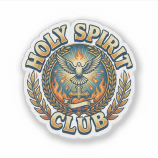 Holy Spirit Club Sticker