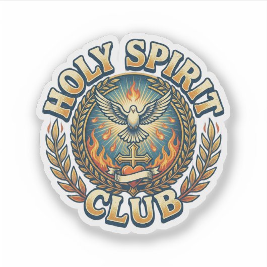 Holy Spirit Club Sticker (Voorkant)