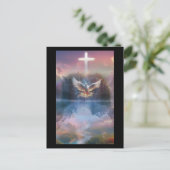 Holy Spirit Dove Briefkaart (Staand voorkant)