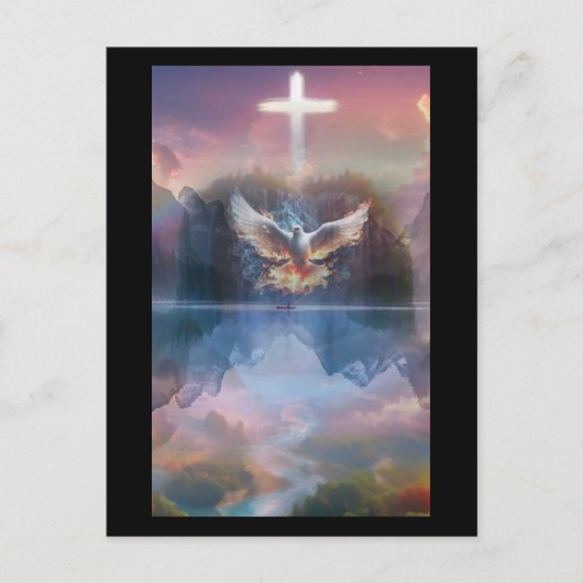 Holy Spirit Dove Briefkaart (Voorkant)