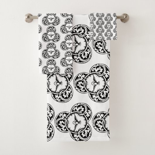 Holy Spirit Dove Christelijk symbool Bad Handdoek (Insitu)