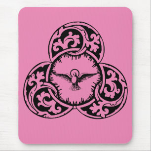 Holy Spirit Dove Christelijk symbool Muismat