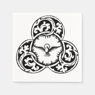 Holy Spirit Dove Christelijk symbool Servet