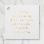 Holy Spirit Dove- Religious Occasions  Bedankjes Labels (Voorkant)