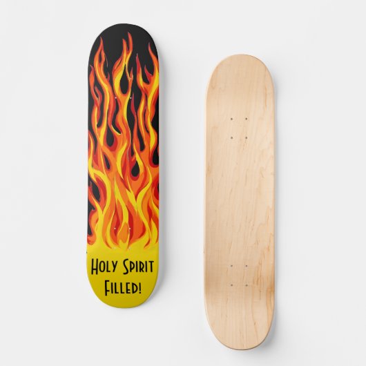 Holy Spirit Filled! Persoonlijk Skateboard (Voorkant)
