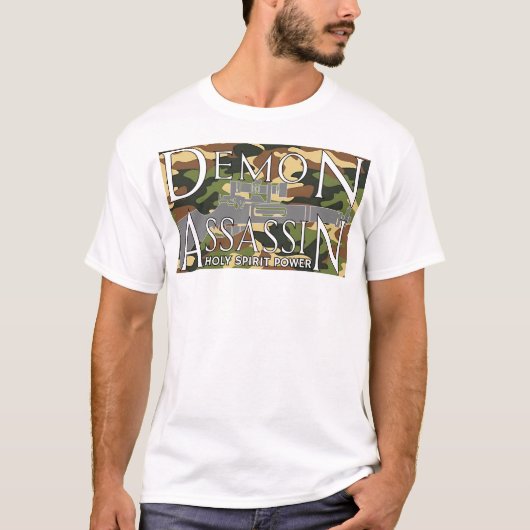 Holy Spirit Power-Demon Assassin T-shirt (Voorkant)