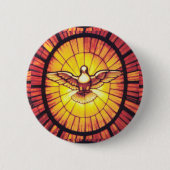 HOLY SPIRIT RONDE BUTTON 5,7 CM (Voorkant)