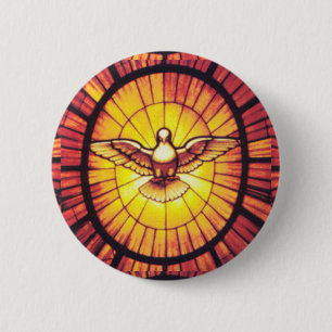 HOLY SPIRIT RONDE BUTTON 5,7 CM