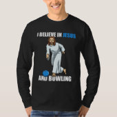 Holy Strike  Bowling Jesus  1 T-shirt (Voorkant)