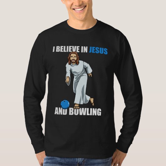 Holy Strike  Bowling Jesus  1 T-shirt (Voorkant)