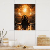 Holy Sun Morning Poster Inspiration Passion (Keuken)