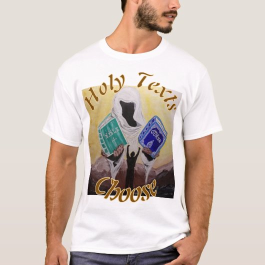 Holy Texts Tee (white) T-shirt (Voorkant)
