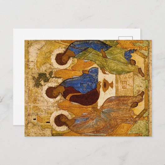 Holy Trinity by Andrey Rublev Briefkaart (Voorkant / Achterkant)