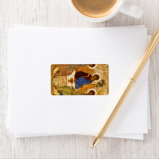 Holy Trinity by Andrey Rublev Etiket (Insitu)