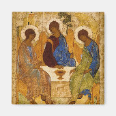 Holy Trinity by Andrey Rublev Magneet (Voorkant)