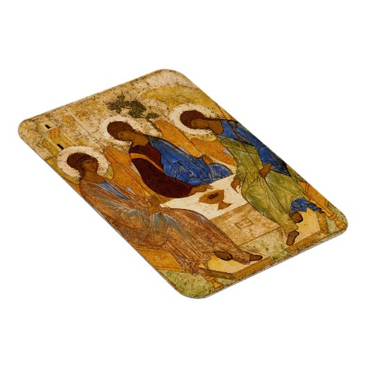 Holy Trinity by Andrey Rublev Magneet (Rechterzijde)