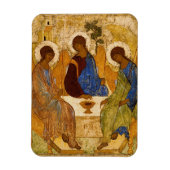 Holy Trinity by Andrey Rublev Magneet (Verticaal)