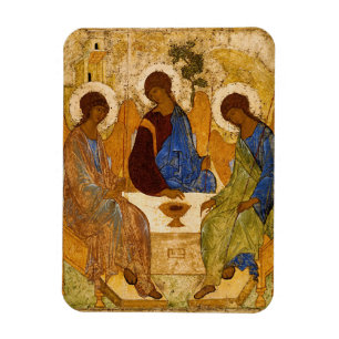 Holy Trinity by Andrey Rublev Magneet
