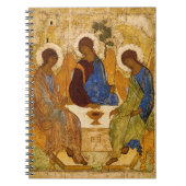 Holy Trinity by Andrey Rublev Notitieboek (Voorkant)
