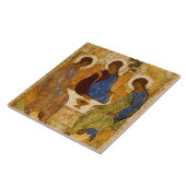 Holy Trinity by Andrey Rublev Tegeltje (Zijkant)