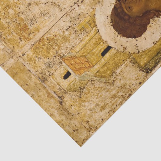 Holy Trinity by Andrey Rublev Tissuepapier (Detail)
