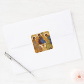 Holy Trinity by Andrey Rublev Vierkante Sticker (Envelop)