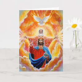 Holy Trinity In Glory beroemd gemaakt door Jenny M Kaart