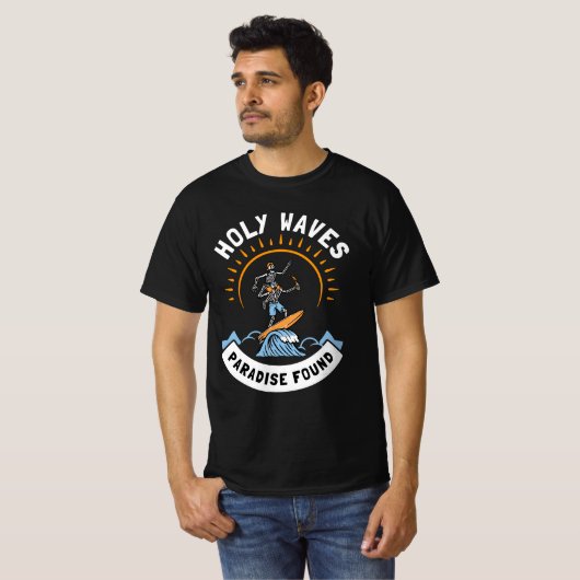 Holy Waves Paradise gevonden T-shirt (Voorkant volledig)