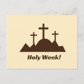 Holy Week - Easter Feestdagenkaart (Voorkant)