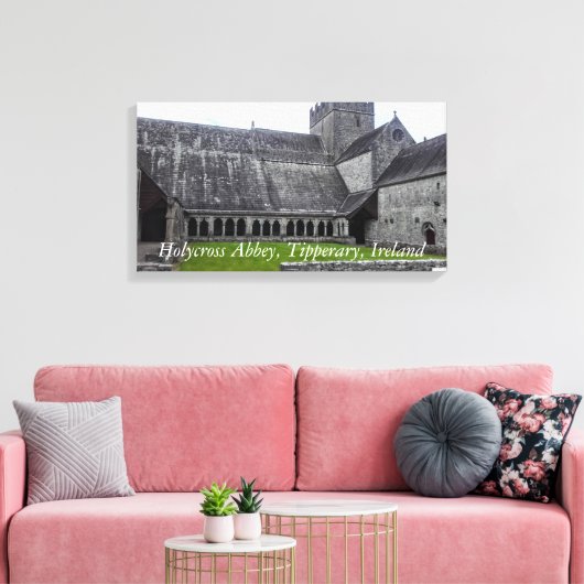 Holycross Abbey, Tipperary, Ierland Canvas Afdruk (Insitu (Woonkamer))