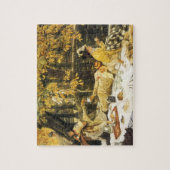 Holyday, de picknick van James Tissot, Victoriaans Legpuzzel (Verticaal)