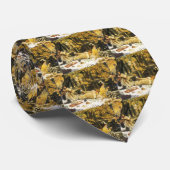 Holyday, de picknick van James Tissot, Victoriaans Stropdas (Opgerold)