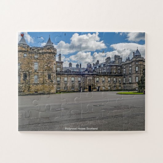 Holyrood House Schotland Legpuzzel (Horizontaal)