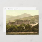 Holyrood Palace, Edinburgh, Schotland Briefkaart (Voorkant / Achterkant)