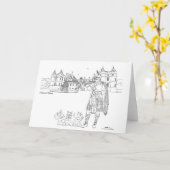 Holyrood Palace Schotland Kaart (Gele Bloem)