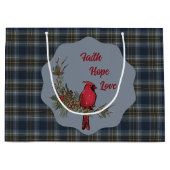 Holyrood Schotse Clan Tartan Kardinaal Groot Cadeauzakje (Voorkant)