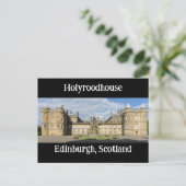 Holywood House, Edinburgh, Schotland Briefkaart (Staand voorkant)