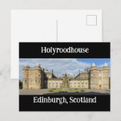 Holywood House, Edinburgh, Schotland Briefkaart (Voorkant / Achterkant)