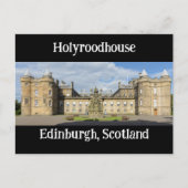 Holywood House, Edinburgh, Schotland Briefkaart (Voorkant)