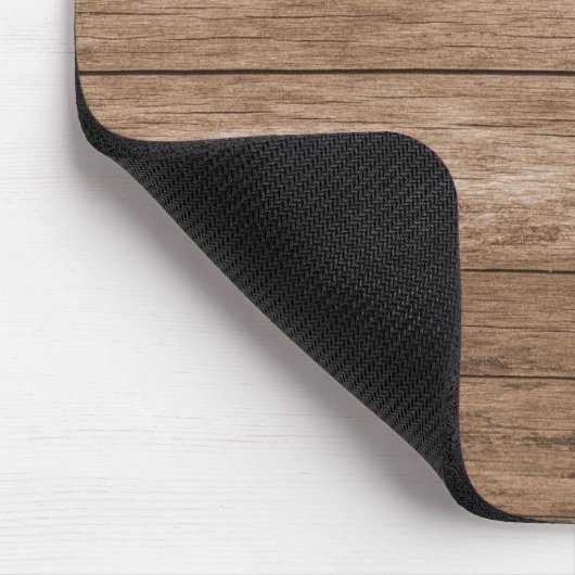 Holz Bretter Wood Muismat (Hoek)