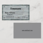 Holzboden Visitekaartje (Voorkant / Achterkant)
