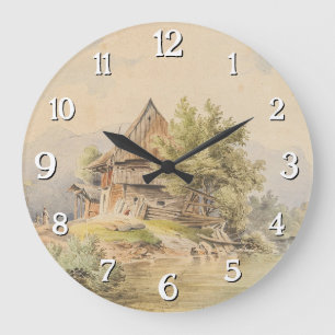 Holzhütte am See - Carl Lafite Grote Klok