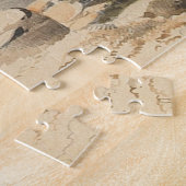 Holzhütte am See - Carl Lafite Legpuzzel (Zijkant)