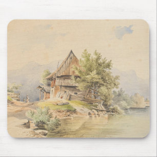 Holzhütte am See - Carl Lafite Muismat