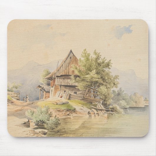Holzhütte am See - Carl Lafite Muismat (Voorkant)