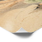 Holzhütte am See - Carl Lafite Perfect Poster (Hoek)