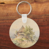 Holzhütte am See - Carl Lafite Sleutelhanger (Voorkant)