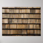 Holzschindeln Poster (Voorkant)
