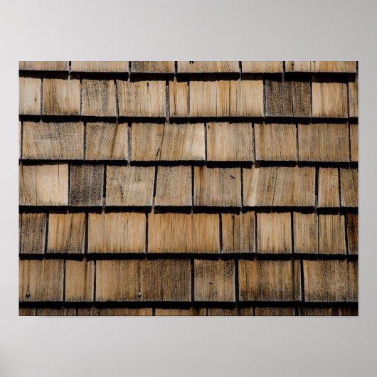 Holzschindeln Poster (Voorkant)