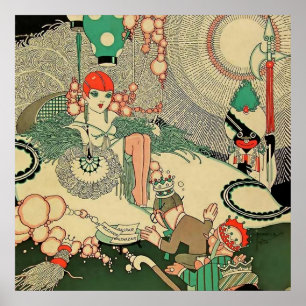 "Homage" Hoesje van 1927 Magazine door J Carlos Poster